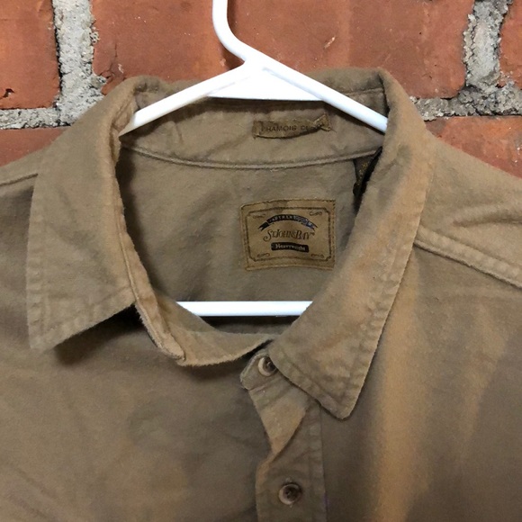 St. Johns Bay Heavyweight button down XLTall - Picture 2 of 4